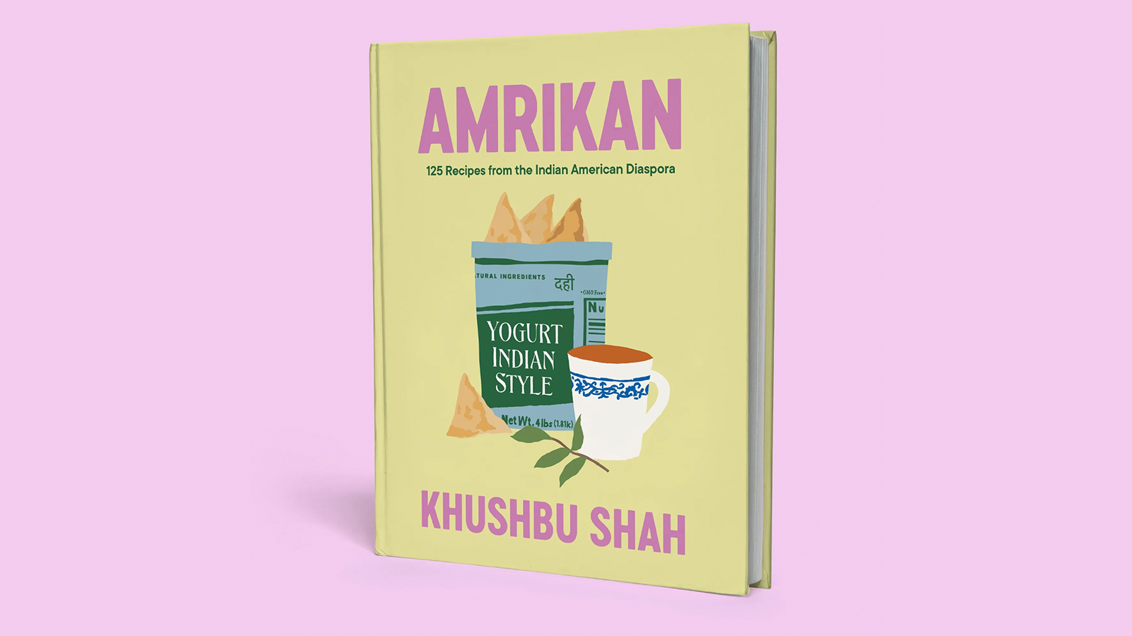 Cover of “Amrikan: 125 Recipes from the Indian American Diaspora” by Khushbu Shah.